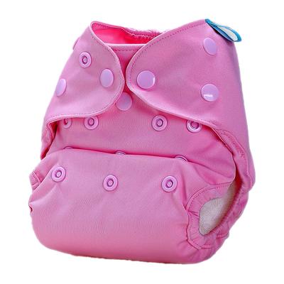 Bumberry Reusable Diaper Cover (2-36 Months) with 2 Wet Free Inserts - Pink - Diapers & Wipes