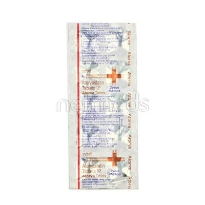 Atorva 10mg Tablet 10'S - High Cholesterol-Dys