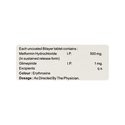 GLIMICER M1 Tablet 10's - Diabetes-Ant