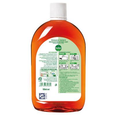 Dettol Antiseptic Liquid 550 ml - Wound/Burns
