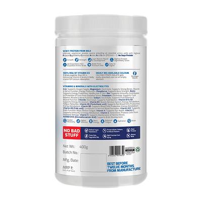 Gritzo SuperMilk Kids Nutrition Drink Powder (4-7 yrs) - Double Chocolate 400 gm - Nutritional Supplement