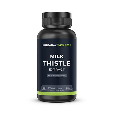 Nutrabay Wellness Milk Thistle Extract 1000mg Capsule 60's - Vital Health