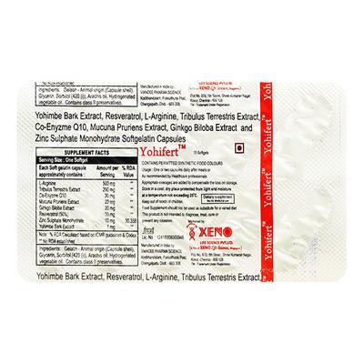 Yohifert Capsule 10's - Supplements-Sup