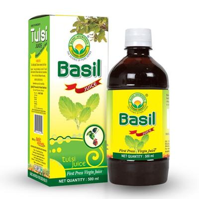 Basic Ayurveda Basil (Tulsi) Juice 500 ml - Ayurvedic Juices