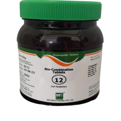 Bio-India's Bio-combination 12 Tablet 450 gm - Speciality Medicine