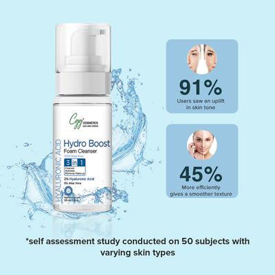 CGG Cosmetics Hydro Boost Foam Cleanser 100 ml - Face Wash & Cleansers