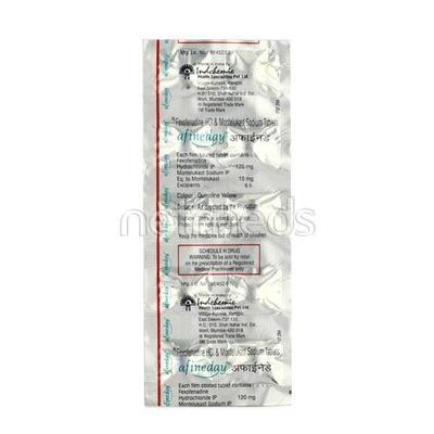 Afineday Tablet 10'S - Allergies-Ant
