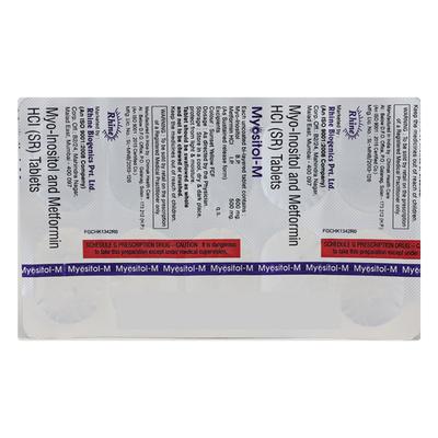 MYOSITOL M Tablet 10's - Diabetes-Ant