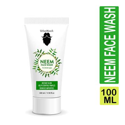 UrbanMooch Face Wash Gel - Neem 100 ml - Face Wash & Cleansers