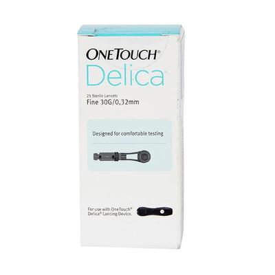 Onetouch Delica Lancets 25's - Blood Glucose Monitors/Strips
