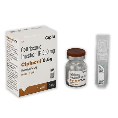 Ciplacef 500mg Injection 1'S - Bacterial Infections-Cep