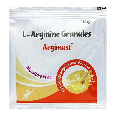 ARGIMUST NATURAL ORANGE LEMON FLAVOUR Granules 8.5gm - Supplements-Vam
