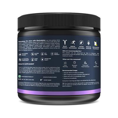 Nutrabay Pro EAA + Electrolytes - Lemon Lime 250 gm - Amino Acids