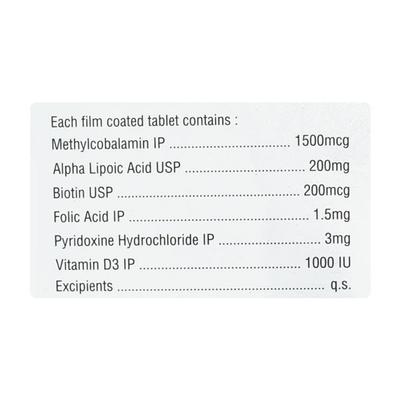 MYLONERV D Tablet 10's - Supplements-Vam