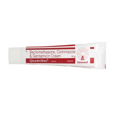 Quadriline + Cream 15gm - Skin Infections-Toc