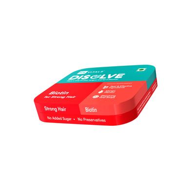 Healthkart HK Vitals Disolve Biotin Strips - Mango 30's - Hair & Skin