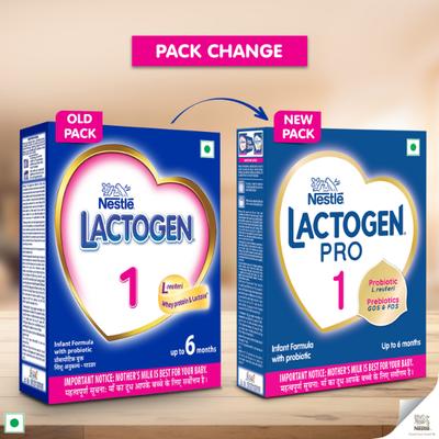 Nestle Lactogen Stage 1 (Upto 6 Months) Powder 400 gm (Refill Pack) - Baby And Infant Supplements