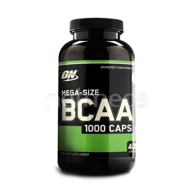OPTIMUM NUTRITION (ON) BCAA 1000MG CAPSULES 400'S - Bcaa Supplements