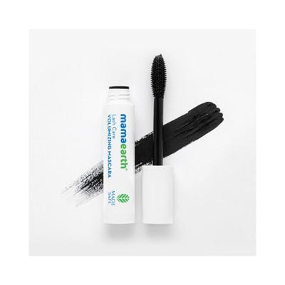 Mamaearth Lash Care Volumizing Mascara with Castor Oil & Almond Oil for 2X Instant Volume 13 gm - Mascaras