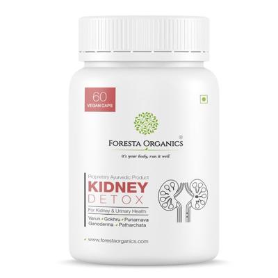 Foresta Organics Kidney Detox Vegan Capsule 60's - Speciality Medicines