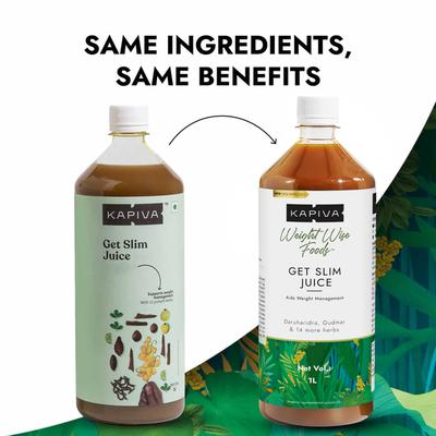 Kapiva Get Slim Juice 1 ltr - Speciality Medicines