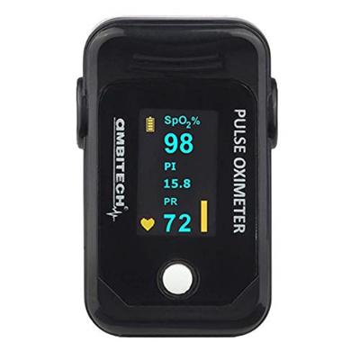 Ambitech Fingertip Pulse Oximeter with OLED Display - Health Monitors And Equipment