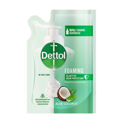 Dettol Foaming Handwash - Aloe Coconut (Refill) 200 ml - Hand Wash & Soaps