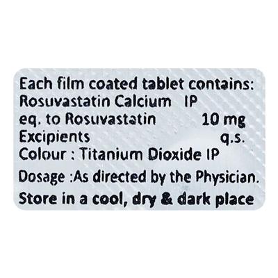 ROZTOR 10mg Tablet 10's - High Cholesterol-Dys