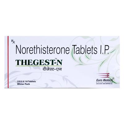 THEGEST N Tablet 10's - Hormonal Therapy-Oes