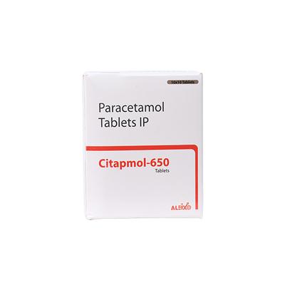 CITAPMOL 650 Tablet 10's - Fever-Ana