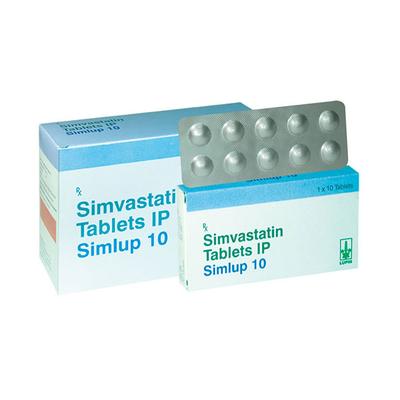 Simlup 10mg Tablet 10'S - High Cholesterol-Dys