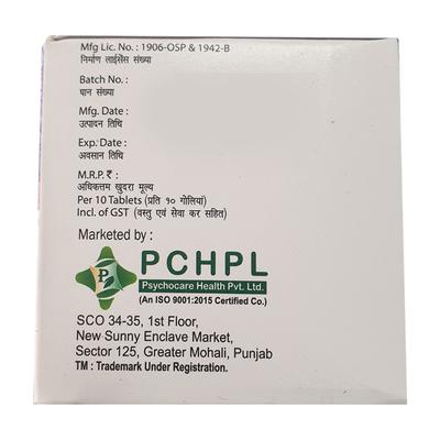 PSYVOX ER 500 Tablet 10's - Epilepsy/Convulsion-Ant