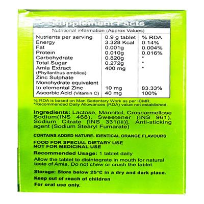 ZINVITA Tablet 30's - Supplements-Vam