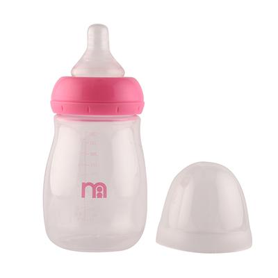 Mothercare Wide Neck Bottle - Pink 250 ml - Feeding & Nursing