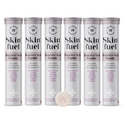Wellbeing Nutrition Skin Fuel Effervescent Tablet (Pack of 6 x 15's) - General Health
