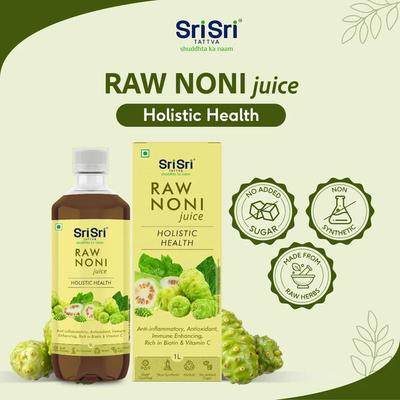 Sri Sri Tattva Raw Noni Juice 1000 ml - Ayurvedic Juices