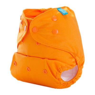 Bumberry Reusable Diaper Cover (2-36 Months) with 2 Wet Free Inserts - Scarlet - Diapers & Wipes
