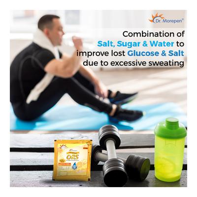 Dr. Morepen Premium ORS Powder - Orange (Pack of 5 x 21.8 gm) - Oral Rehydration (Ors)