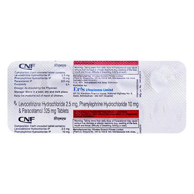 CNF Tablet 10'S - Cough And Cold-Cou
