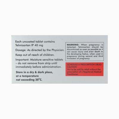 Arbitel 40mg Tablet 10'S - Hypertension-Ang