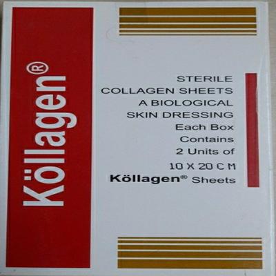 Kollagen Sheet (10 x 20 cm) 1's - Bandages
