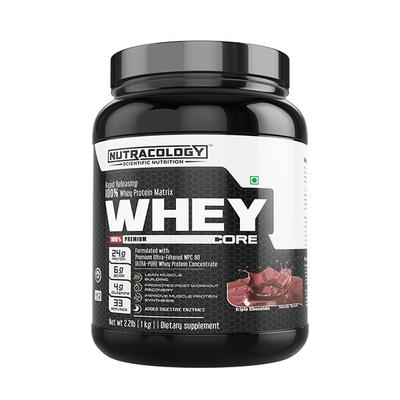 Nutracology Whey Protein Matrix Powder - Triple Chocolate 1 kg - Whey Proteins