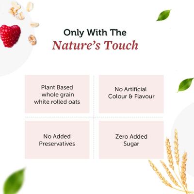 Neuherbs Omega Rolled Oats 400 gm - Omega Fish Oil Fatty Acids