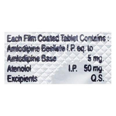 AMPINE AT 5/50MG TABLET 10'S - Hypertension-Bet