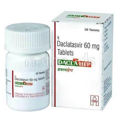 Daclahep 60mg Tablet 28'S - Viral infections-Ant