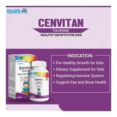HealthVit Cenvitan Taurine (Healthy Growth for Kids) Tablets 60's - General Health