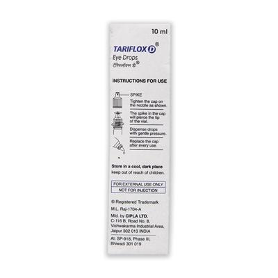 Tariflox D Eye Drops 10ml - Eye Infections-Eaa