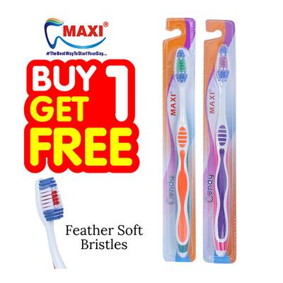 Maxi Candy Toothbrush (Buy 1 Get 1 Free) - Toothbrushes