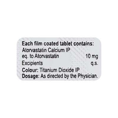 ATORDEN 10 Tablet 10's - High Cholesterol-Dys