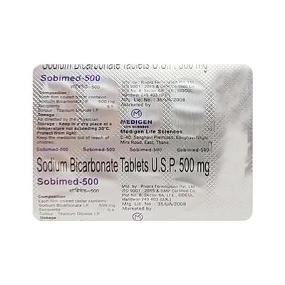 SOBIMED 500 Tablet 10's - Ulcer/Reflux/Flatulence-Aaa